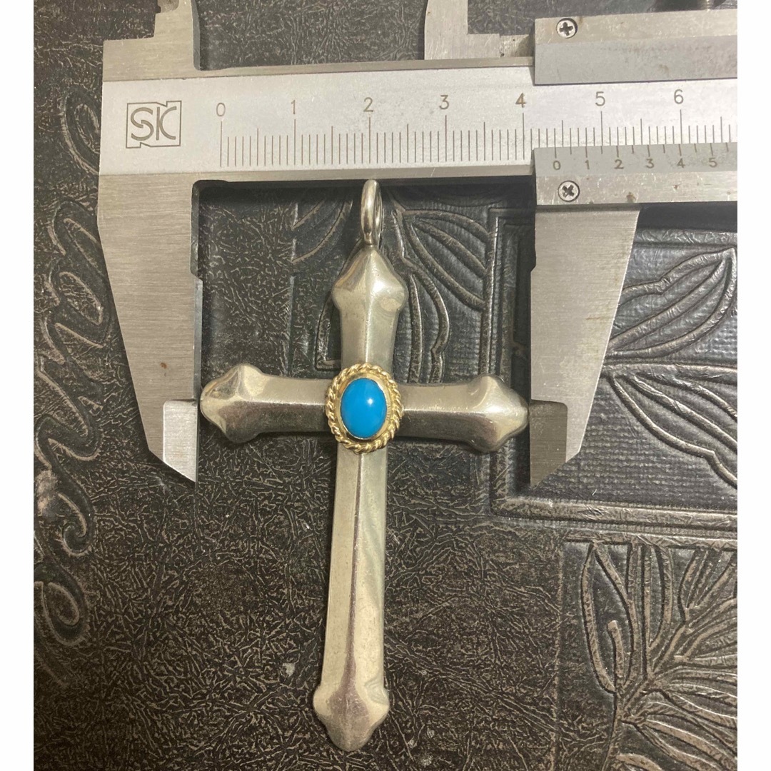 goro's - ゴローズ 金縄ターコイズクロス の通販 by マロン｜ゴローズ