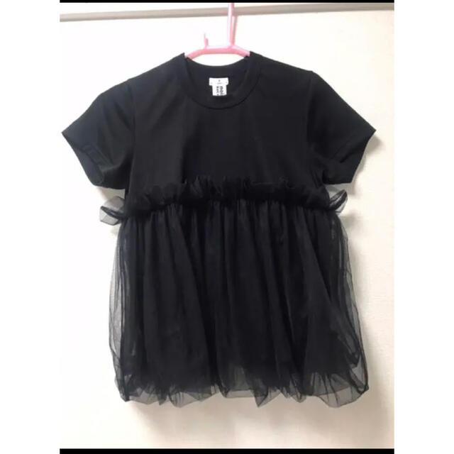 COMME des GARCONS - noir kei ninomiya チュール付き Tシャツの通販