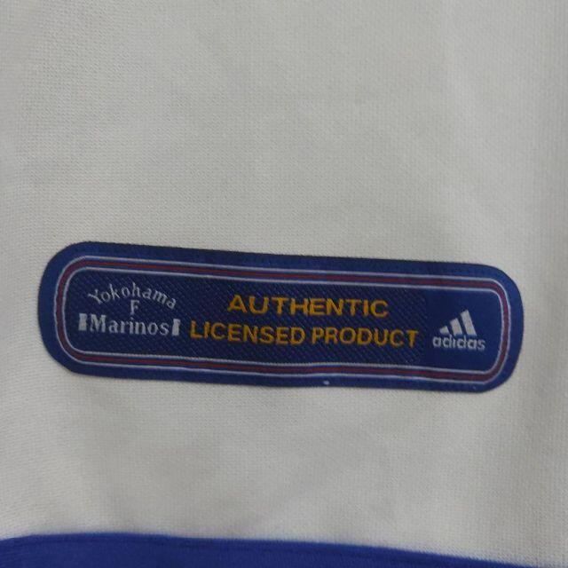 adidas - 横浜F・マリノス2001ユニフォームL 松田直樹選手 直筆サイン