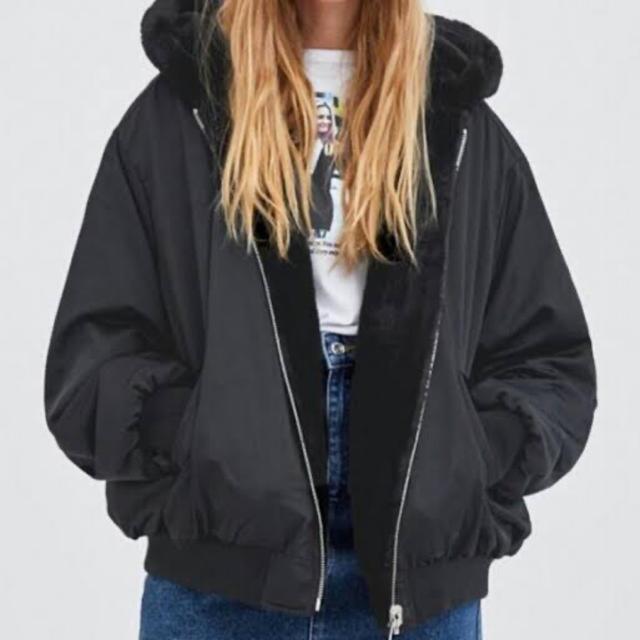 ZARA - ZARA リバーシブルボンバージャケット MA-1の通販 by yyyy's