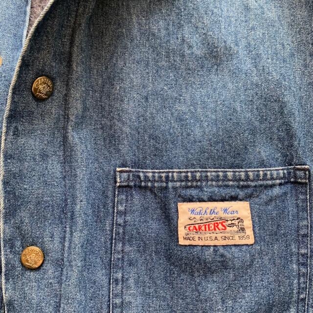 carter's - 【70sレア】カーターズ Carter's カバーオール デニム USA