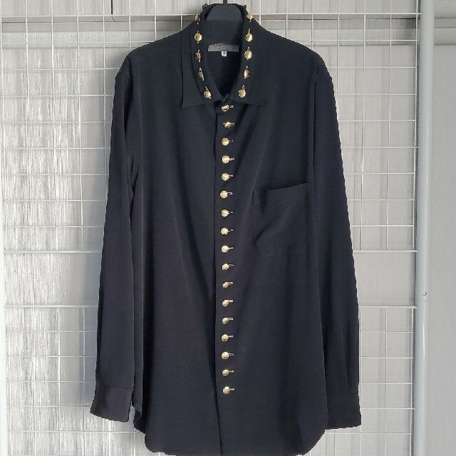 Yohji Yamamoto - Yohji Yamamoto 19AW look30 金ボタンシャツの通販