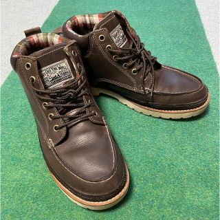 VANS - バンズ ブーツスニーカー（V3236BP）茶 本革 26.5cm US8.5の