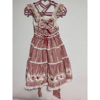 BABY,THE STARS SHINE BRIGHT（ギンガムチェック ・ ひざ丈ワンピース