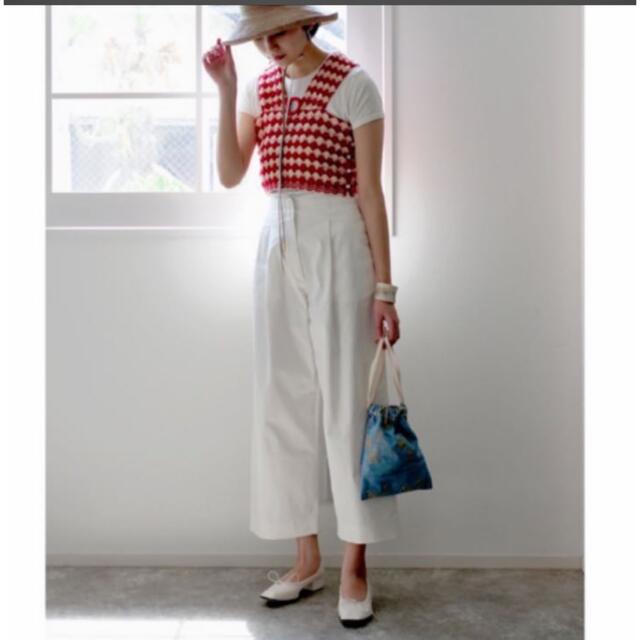 babaco - babacoのニットクロシェビスチェの通販 by ミルク's shop