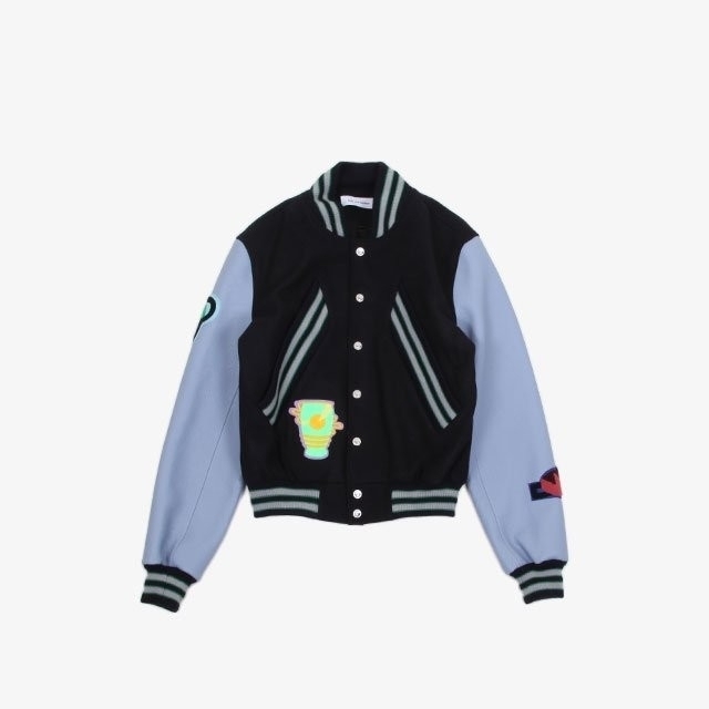 kiko kostadinov 22ss スタジャン バーシティジャケットの通販 by