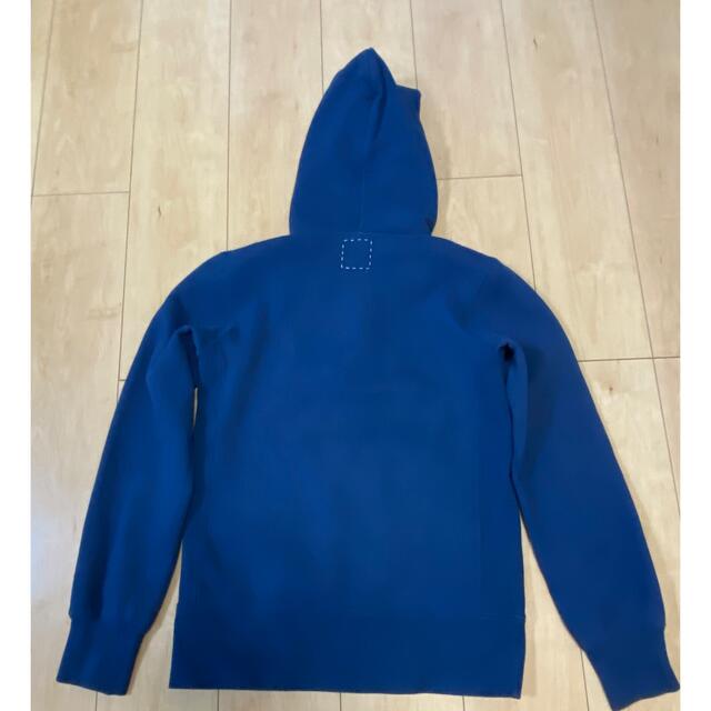 VISVIM - visvim APPLIQUE VINTAGE HOODIE F.Z. BLUEの通販 by げっち