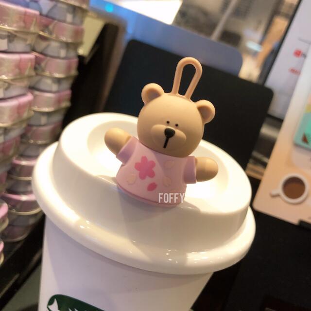 Starbucks Coffee - SAKURAバージョンのベアリスタフィギュアの