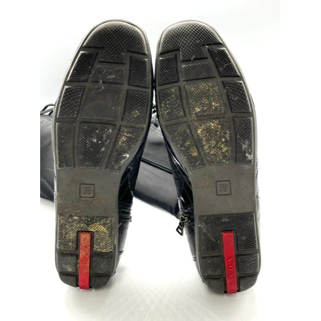 PRADA - PRADA SPORTS ロングブーツ ブラック サイズ39（25.5cm相当