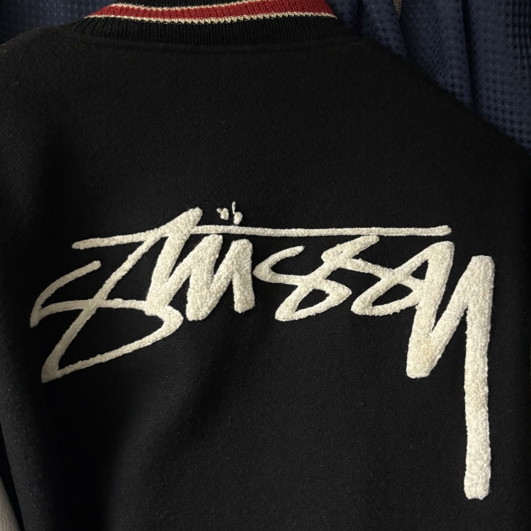 STUSSY - 【世界1000着限定】stussy varsity jacket 2003の通販 by T