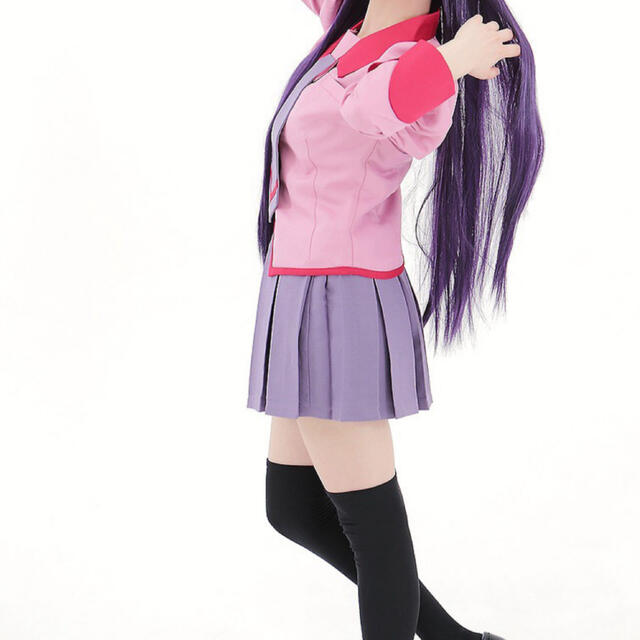 化物語 戦場ヶ原ひたぎ コスプレ衣装の通販 by 218's shop｜ラクマ