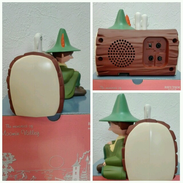 当時物 スナフキン 目覚まし時計 ムーミン 廃盤 レア ビンテージの通販