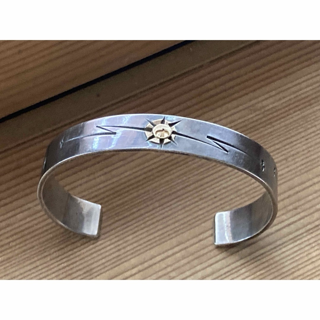 goro's - OLD ゴローズ イーグルメタルイナズマ彫り平打ちブレスの通販