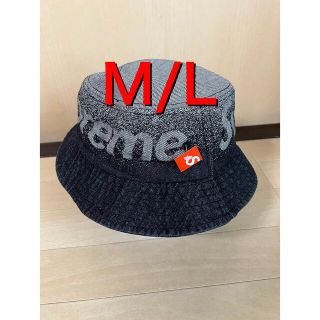 Supreme - supreme fade Jacquard denim crusher M/Lの通販 by hana's