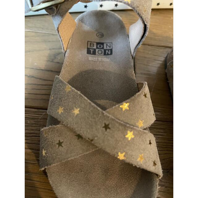 Bonpoint - BONTON ボントン サンダル 29(18くらい)の通販 by guest's