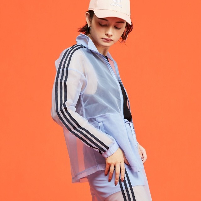 adidas - adidas シースルー ジャケット トラックトップ ジャージ