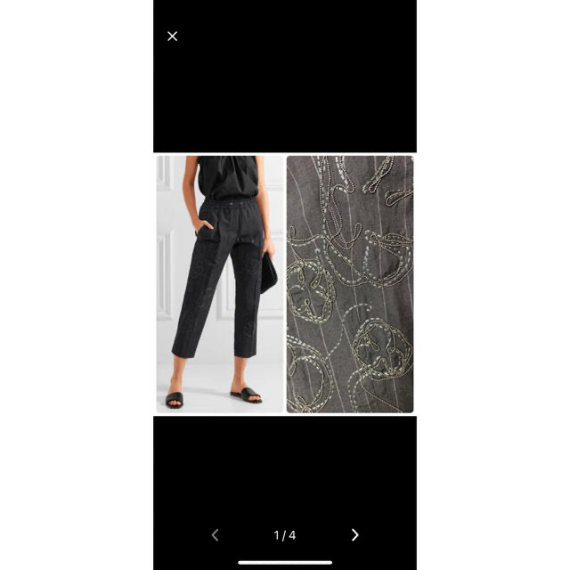 BRUNELLO CUCINELLI - 新品ブルネロクチネリ38モニーレ装飾リネン