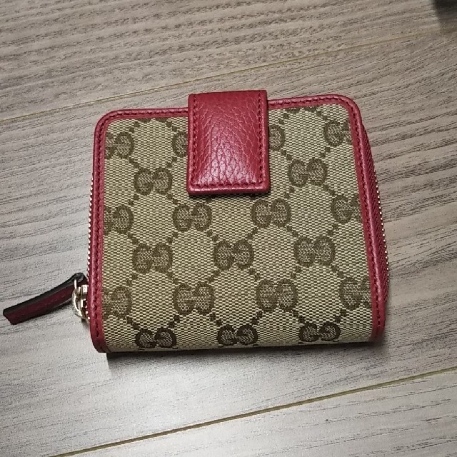 GUCCI - 未使用 GUCCI 二つ折り財布 キャンバスの通販 by ラクダママ's