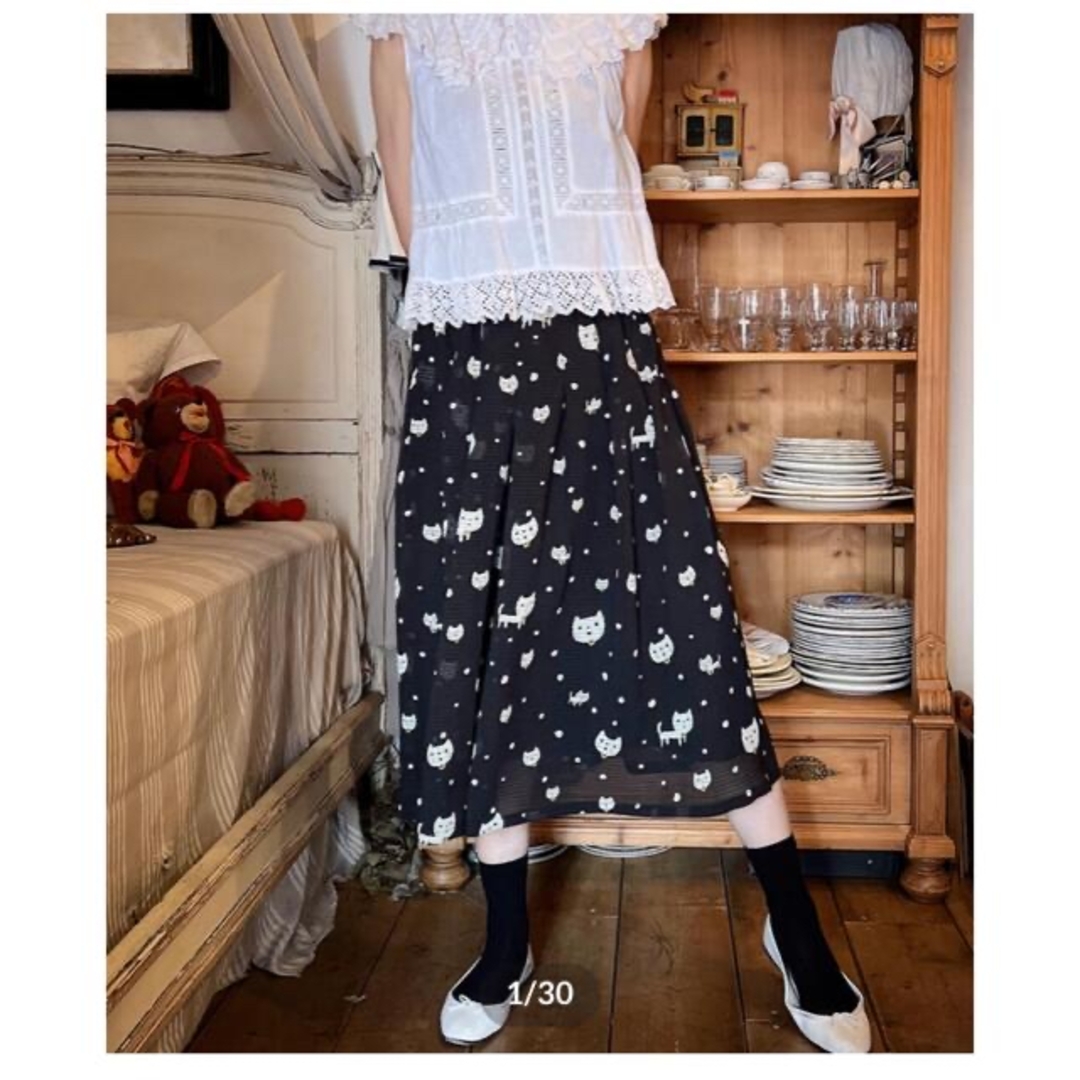 franche lippee - 【新品】yukiemon ユキエモン 丈長スカート コーラス