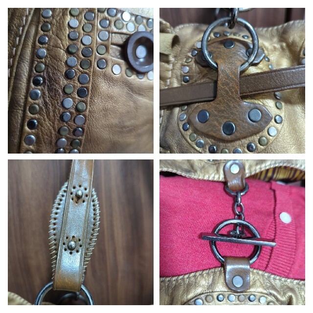 JAMIN PUECH - ジャマンピュエッシュ スタッズがかっこいい♪レザー