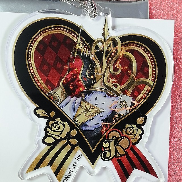 第五人格 IdentityV スイパラ非売品ハート型アクキー 黄衣の王