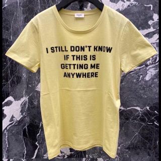 CELINE（Tシャツ/カットソー(半袖/袖なし) ・ イエロー/黄色系）の