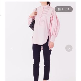 TSURU by Mariko Oikawa（シャツ/ブラウス(長袖/七分) ・ ピンク/桃色