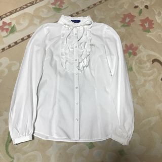 BURBERRY - バーバリーブルーレーベル フリルブラウス 美品の通販 by