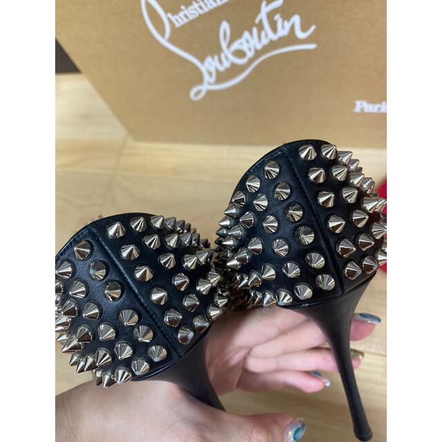 Christian Louboutin - クリスチャンルブタン スパイク オープントゥの