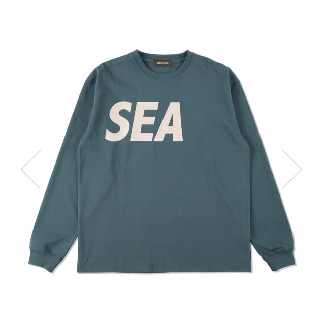 WIND AND SEA - 緑M wind and sea L/S Tee ロンTの通販 by キング's
