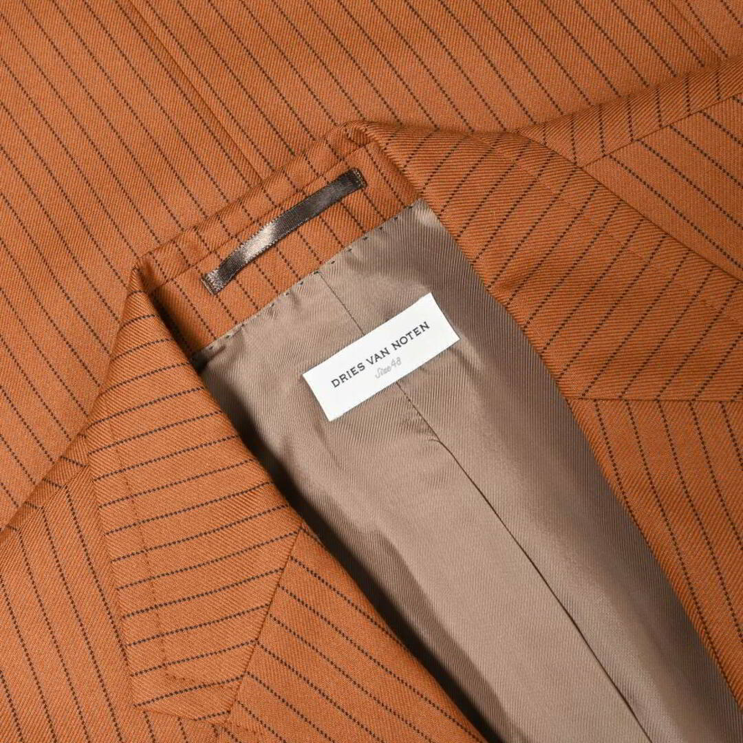DRIES VAN NOTEN - DRIES VAN NOTEN ストライプ ウール セットアップ