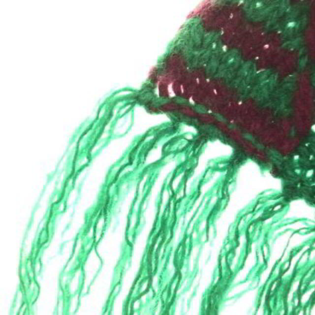 DRIES VAN NOTEN - DRIES VAN NOTEN メリノウール フリンジ マフラーの