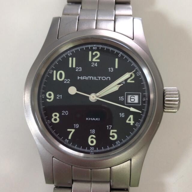Hamilton - HAMILTON Khaki H683110 電池交換済!！の通販 by shun's