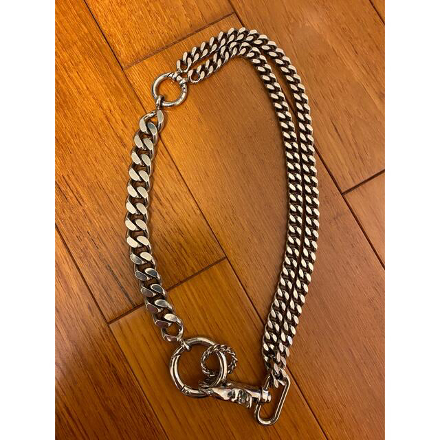 MM6 - Maison Margiela MM6 マルチ チェーン シルバー ネックレスの