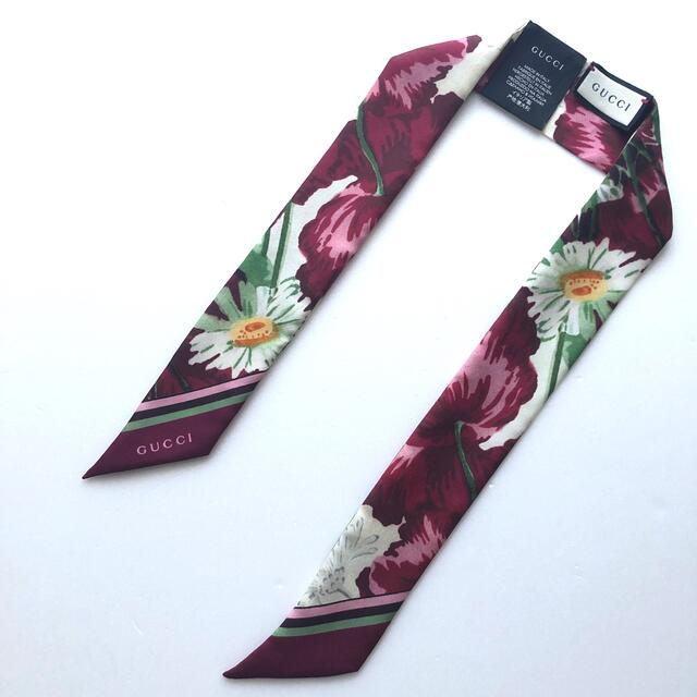 GUCCI - GUCCI 花柄 ネックボウ BTS テヒョン 着用 テテ フラワー
