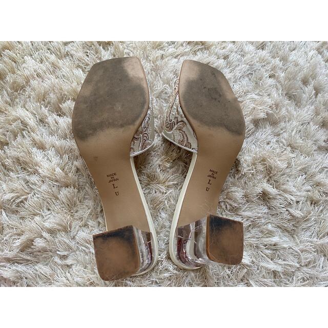 DIANA - 【Hinaさん専用】DIANA クリアヒールミュール Lの通販 by 破格