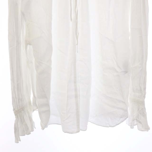 Noble - ノーブル 2WAYストリングスラッフルLSブラウス プルオーバー