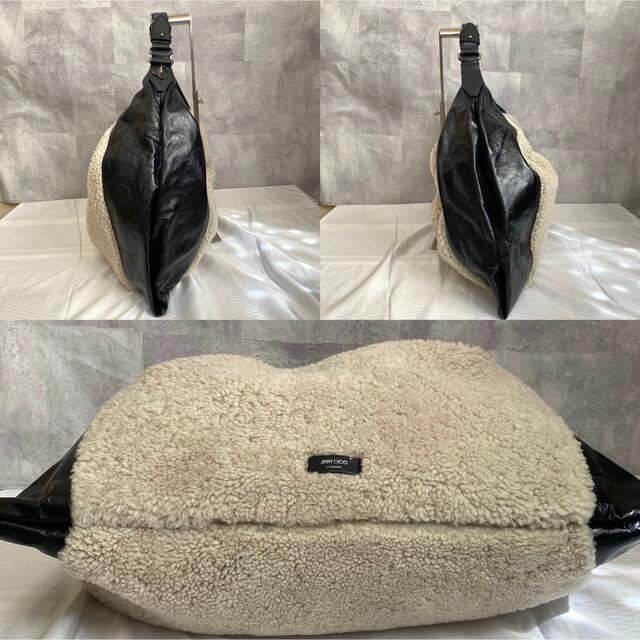 JIMMY CHOO ANA HOBO⁄L シアリング ハンドバッグ ○ ジミーチュウ