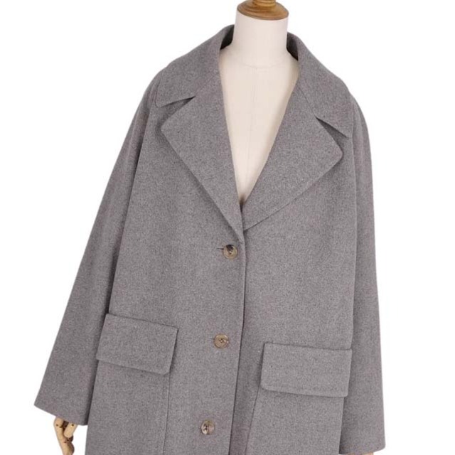 MARGARET HOWELL - マーガレットハウエル コート ウール ツイード