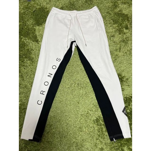クロノス CRONOS トレーニングパンツ Lサイズ ホワイト