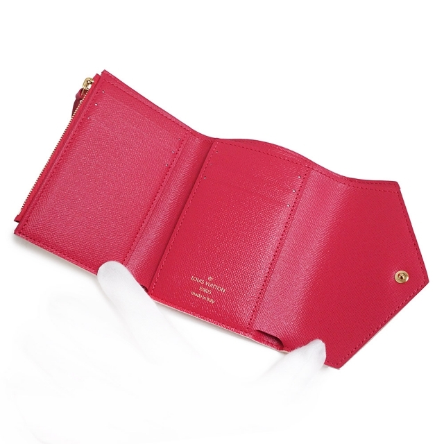 ルイヴィトン ポルトフォイユヴィクトリーヌ ダミエ 三つ折り財布