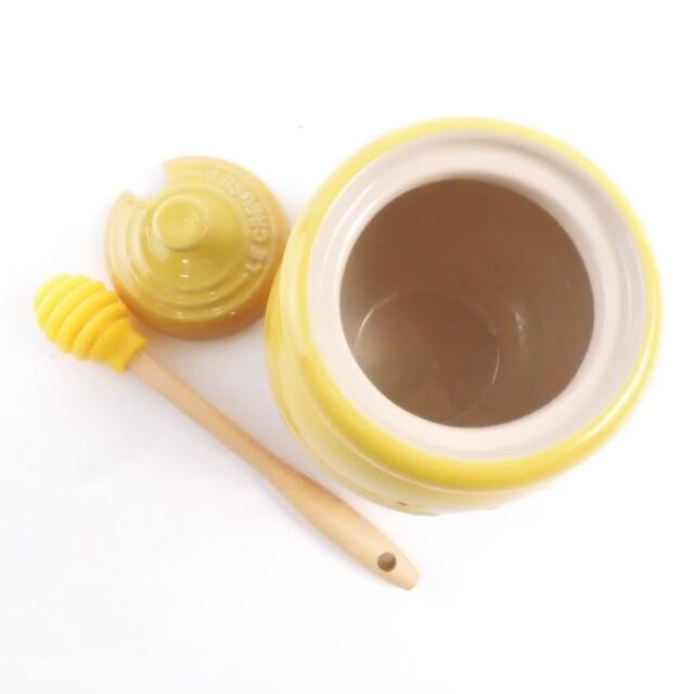 LE CREUSET - ルクルーゼ ハニーポット 1点 イエロー系 はちみつ 蜂蜜
