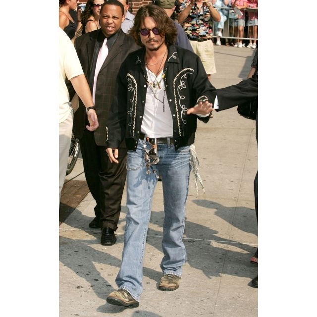 H BAR C ジョニーデップ着用ジャケット ウエスタン ギャバジン 刺繍の