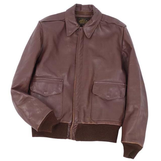 VANSON - バンソン A-2 フライトジャケット レザー メンズ ミリタリー