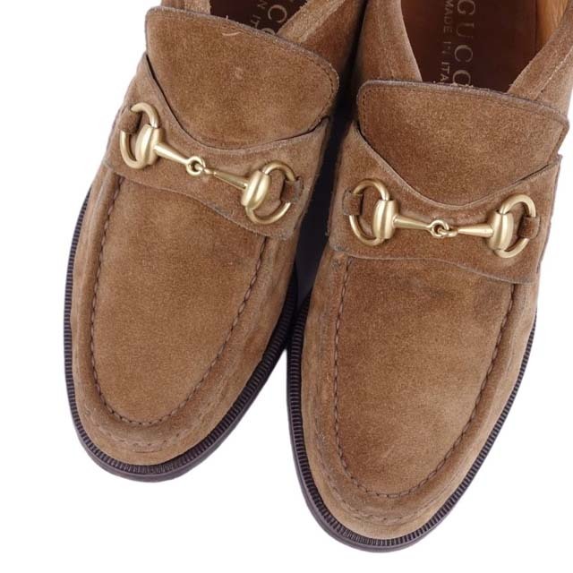 GUCCI - グッチ ブーツ チャッカブーツ ホースビット スウェード