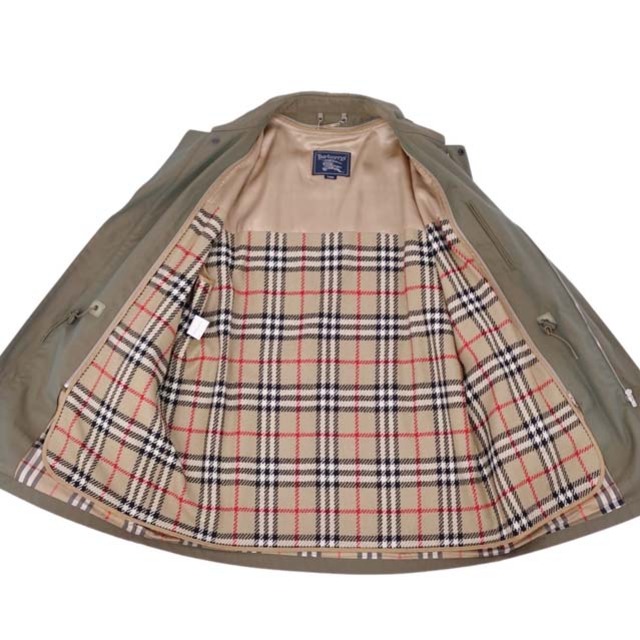 BURBERRY - バーバリー コート ハーフコート ジップアップ 裏チェック