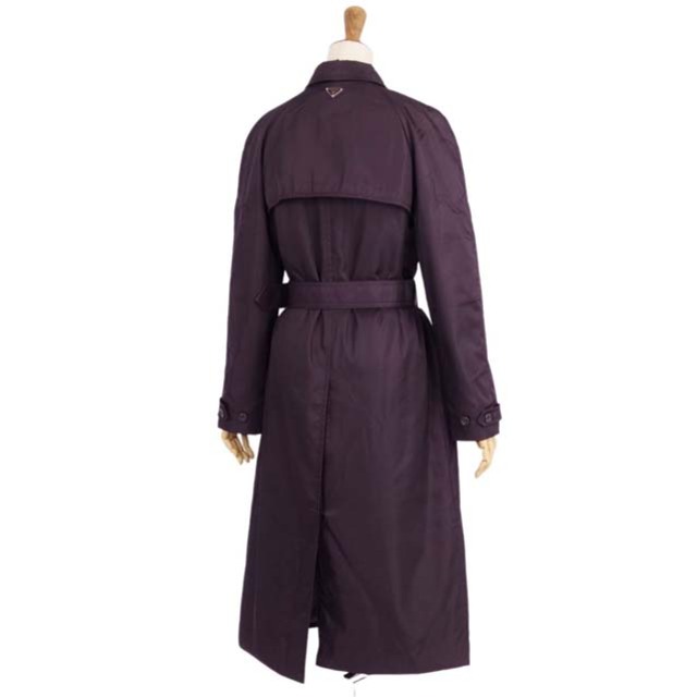 PRADA - プラダ コート 三角ロゴプレート ナイロン ステンカラー