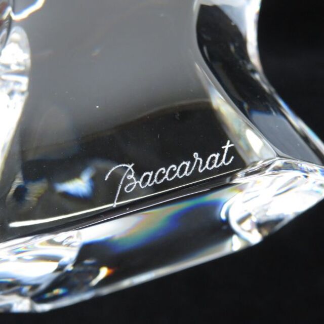 Baccarat - バカラ 馬の頭 クリスタルオブジェ ペーパーウェイト 置物