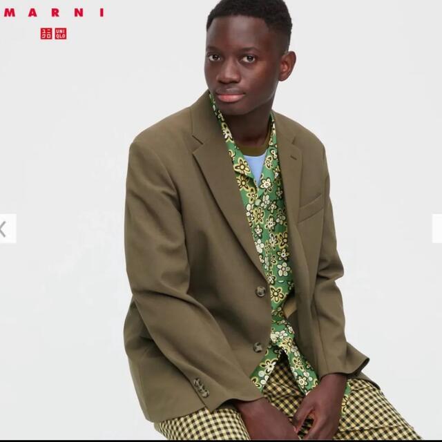 UNIQLO - UNIQLO×MARNI テーラードジャケットの通販 by p｜ユニクロ