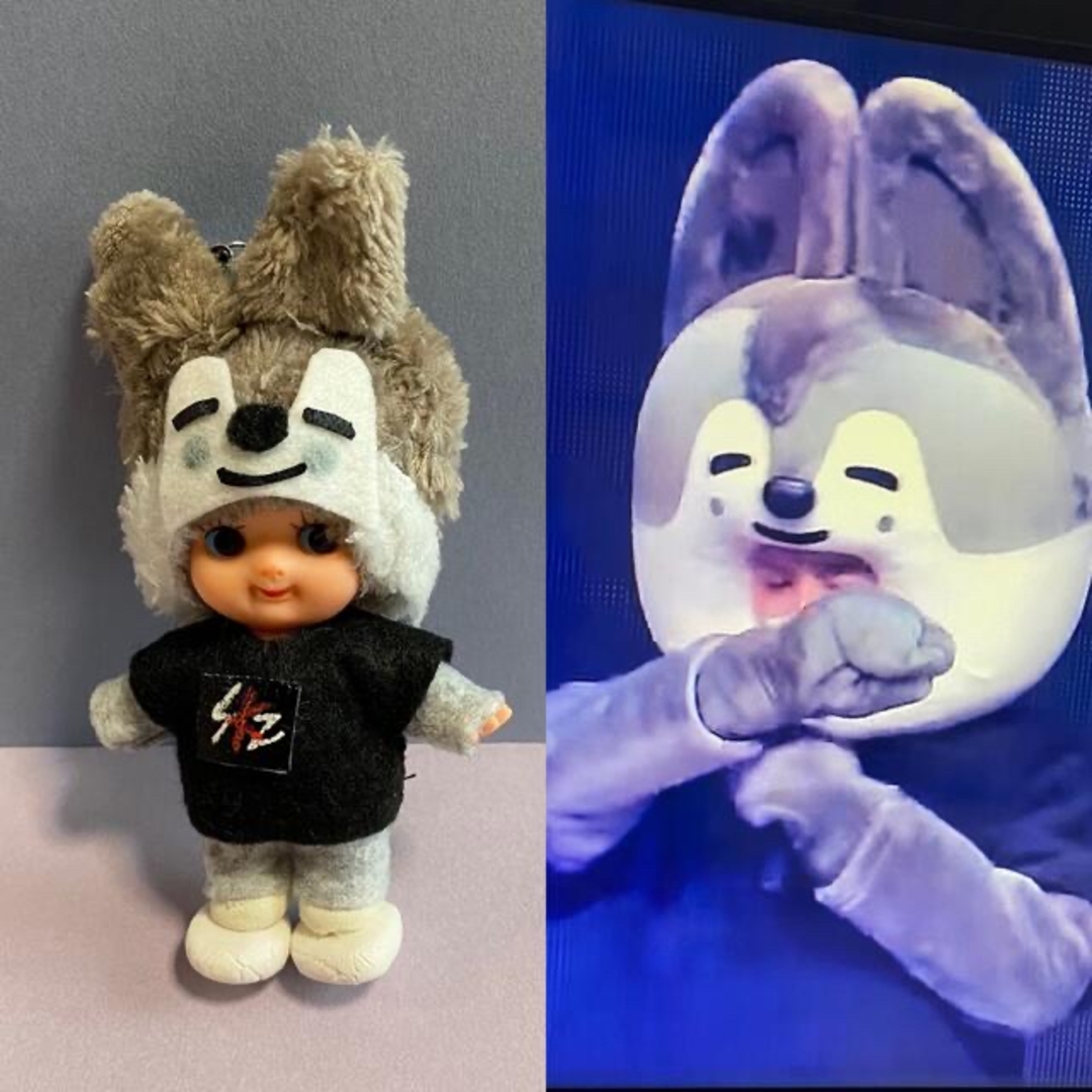 SKZOO ウルフチャン Wolf Chan バンチャン straykids の通販 by べべ